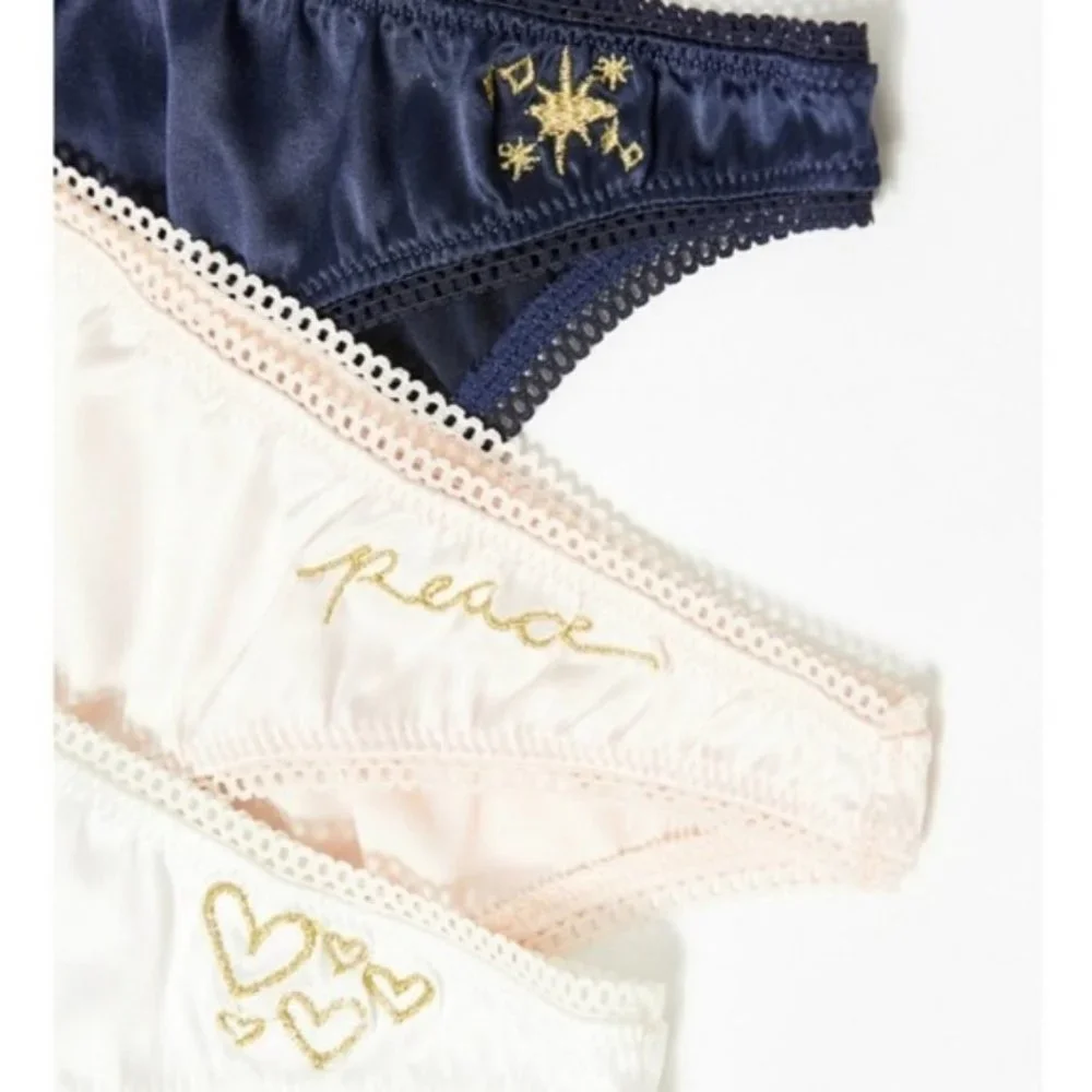 FREE PEOPLE peace of my heart undies 3 pie…